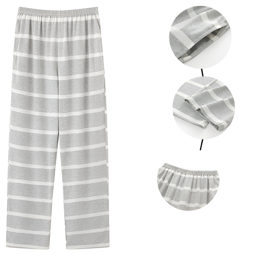 Pantalons de pyjama en flanelle pour hommes - 3 pièces