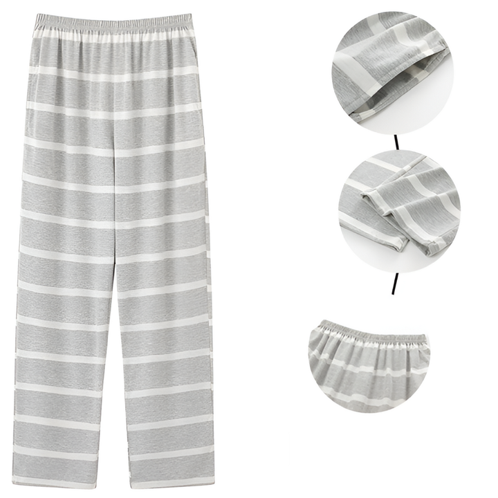 Pantalons de pyjama en flanelle pour hommes - 3 pièces