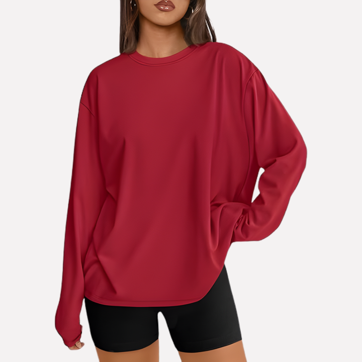 Chemise Longue Manches Amples Femme