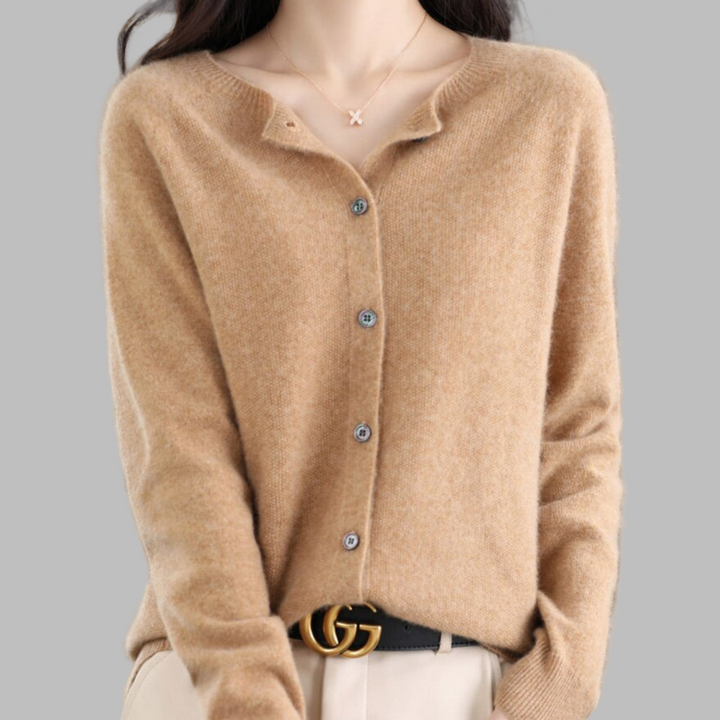 Cardigan O-Col Femmes
