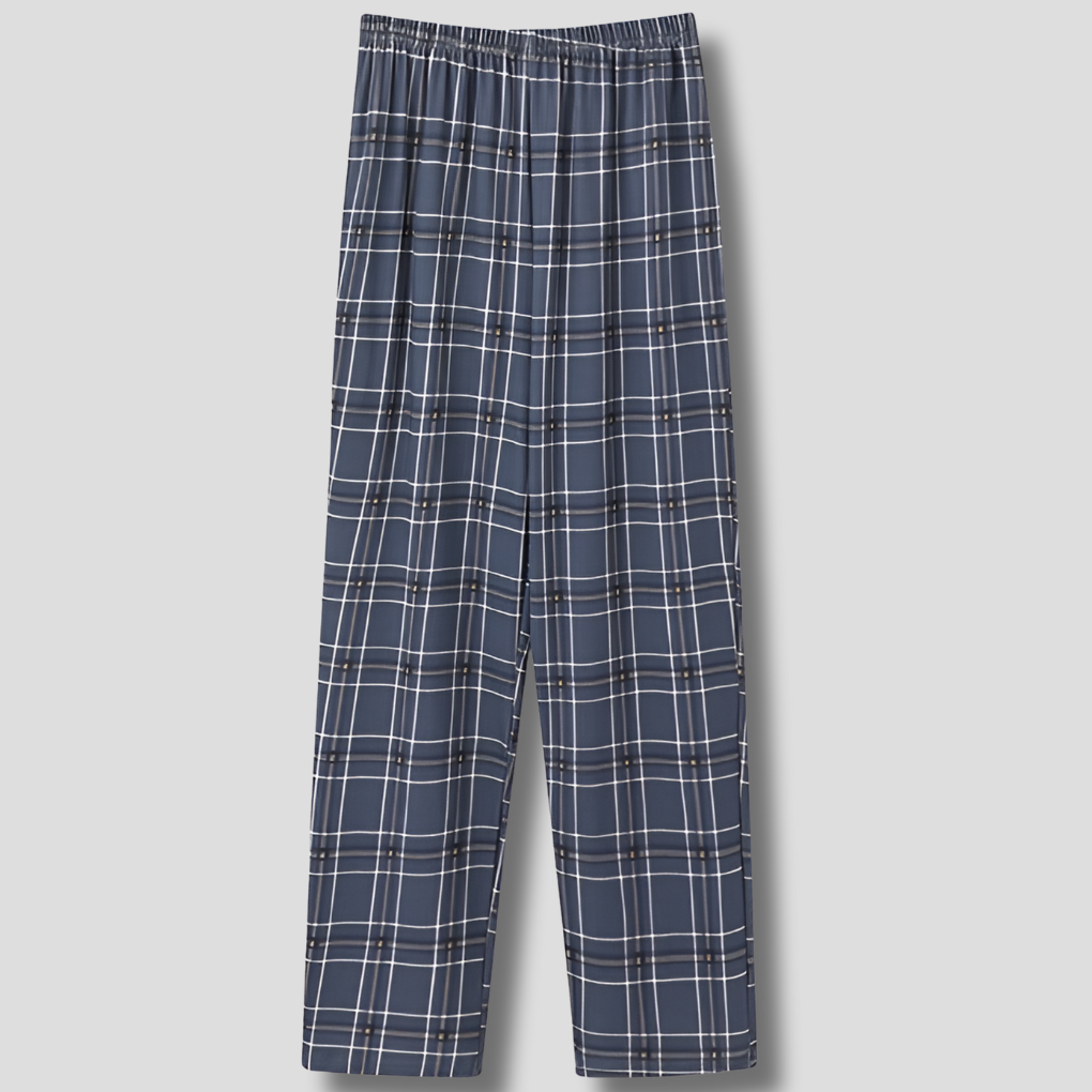 Pantalons de pyjama en flanelle pour hommes - 3 pièces