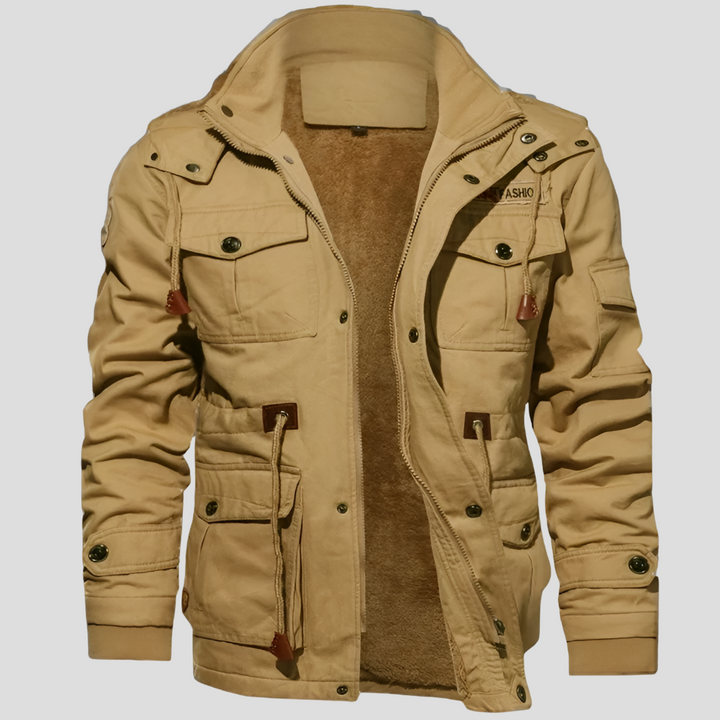 Veste Homme Robuste Résistante au Vent et Chaude