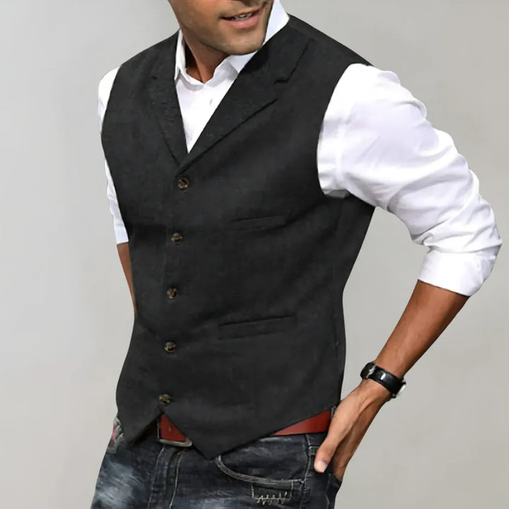 Gilet de costume élégant pour hommes – Couche raffinée pour looks formels