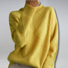 Pull col roulé femme – Maille douce avec charme classique