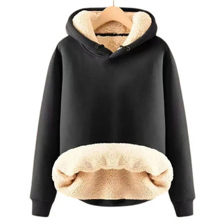 Simon - Veste en sherpa avec capuche