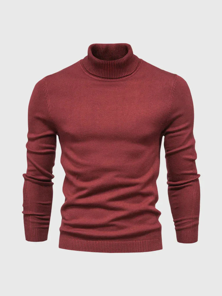 Pull Col Roulé Homme – Lavable et Polyvalent
