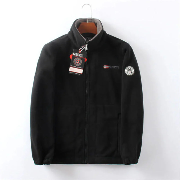 Veste en polaire homme résistante au vent pratique et élégante