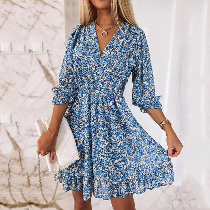 Robe Mini Florale Boho Charme Bohème Effortless pour Jours Ensoleillés