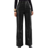 Pantalons en cuir hauts de taille SleekEdge pour femmes