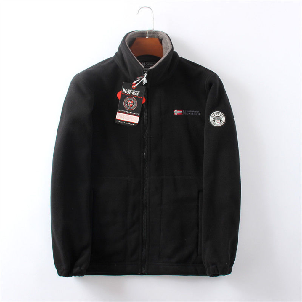 Veste en polaire coupe-vent et confortable pour homme