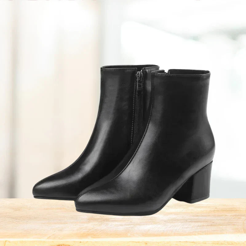 Bottes Cheville en Argent Tendance pour Femmes