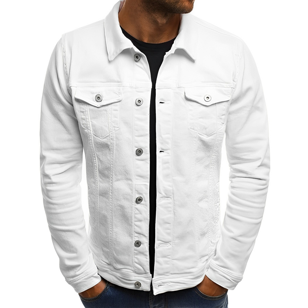 Veste en denim d'été Ralph pour homme – Style léger pour les jours chauds