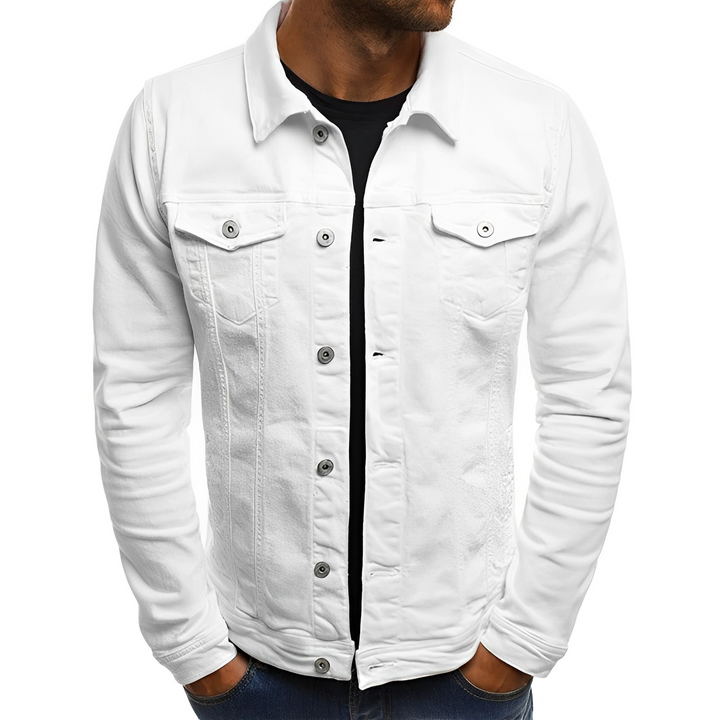 Veste en denim d'été Ralph pour homme – Style léger pour les jours chauds