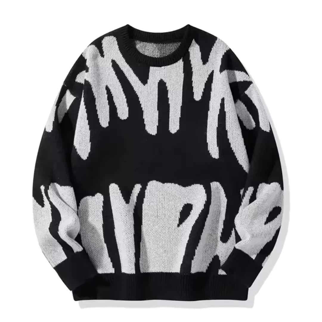 Pull en maille casual avec texture douce et coupe moderne