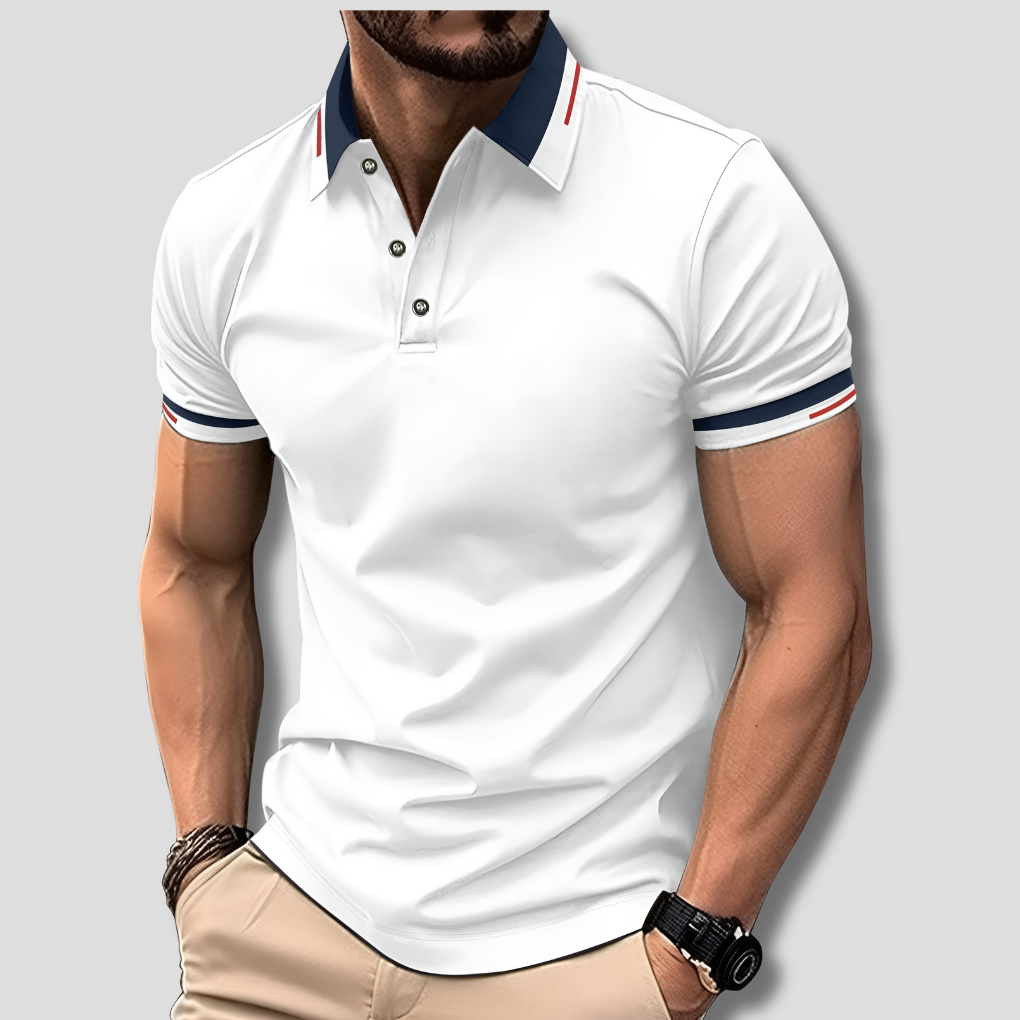 Polo pour homme Tommy – Look premium