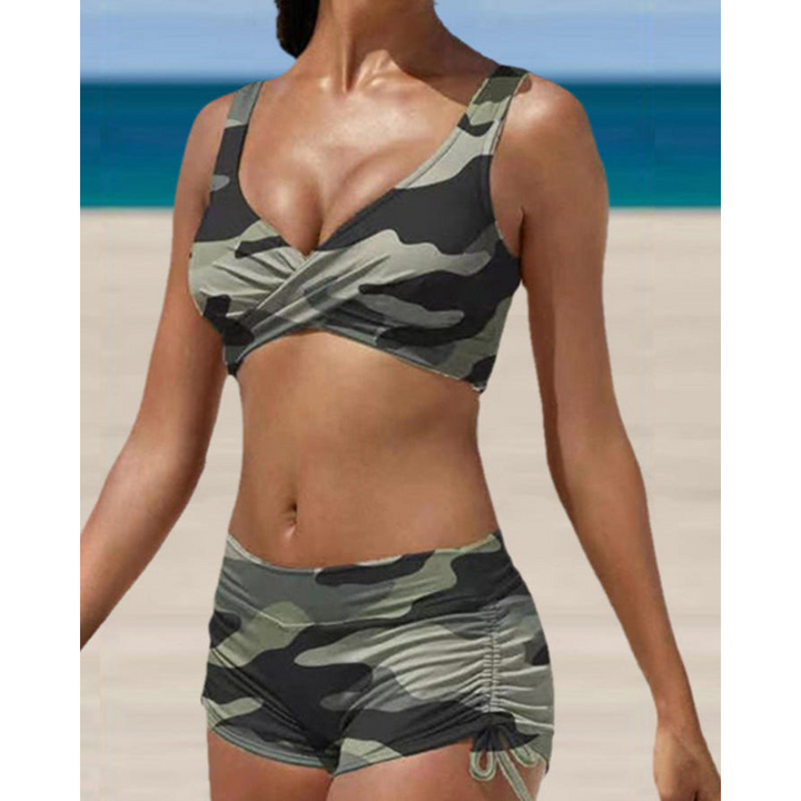 Bikini Deux Pièces pour Femmes Correctif et Confortable Ajustement Flatteur Rencontre Confort Tout le Jour