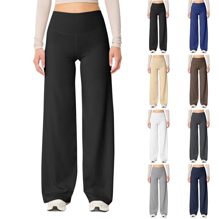 Pantalons de yoga étirés hauts pour femmes – Ajustement flatteur et confort tout le jour
