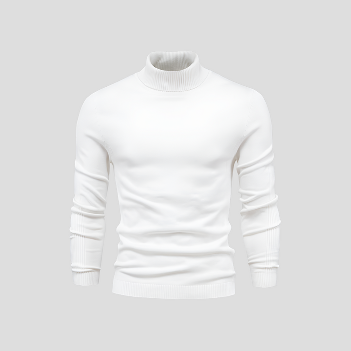 Pull Col Roulé Homme – Casual – Toute Saison