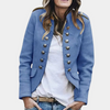 Manteau en Laine Double Breasted pour Femme