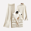 Col Roulé pour Femmes, Pantalons et Gilet Rembourré