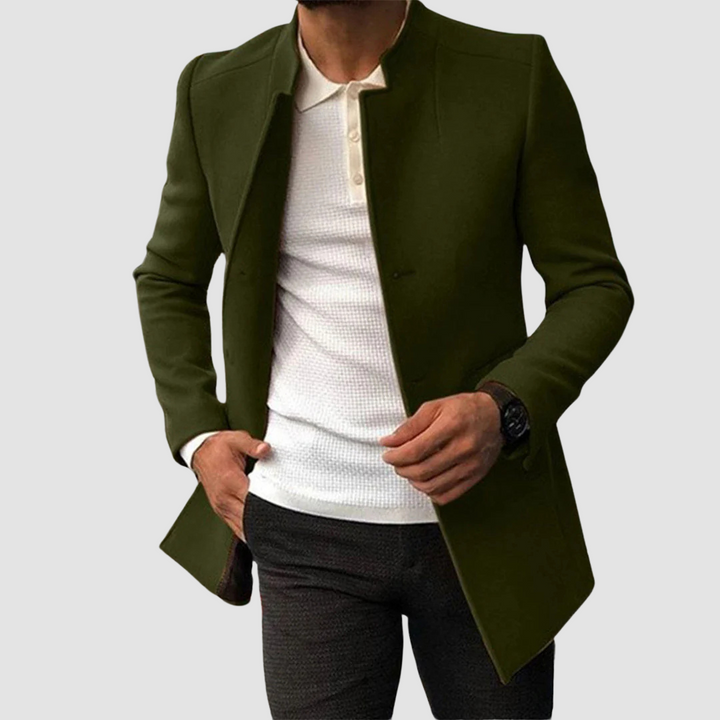 Manteau Long Classique pour Homme Élégance Intemporelle pour Toutes les Saisons