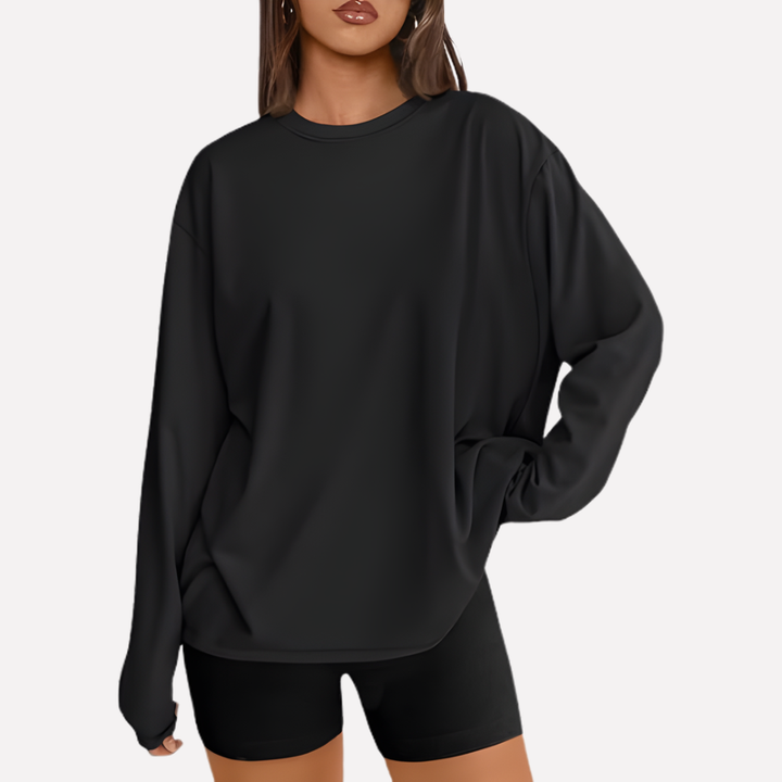 Chemise Longue Manches Amples Femme