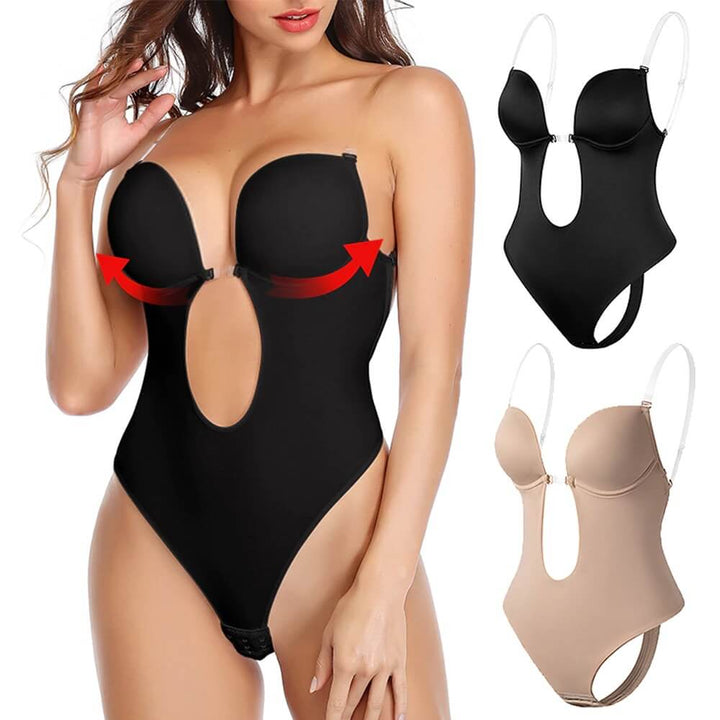 Lizy – Corset Sans Dos en V Profond pour une Élégance Sans Coutures