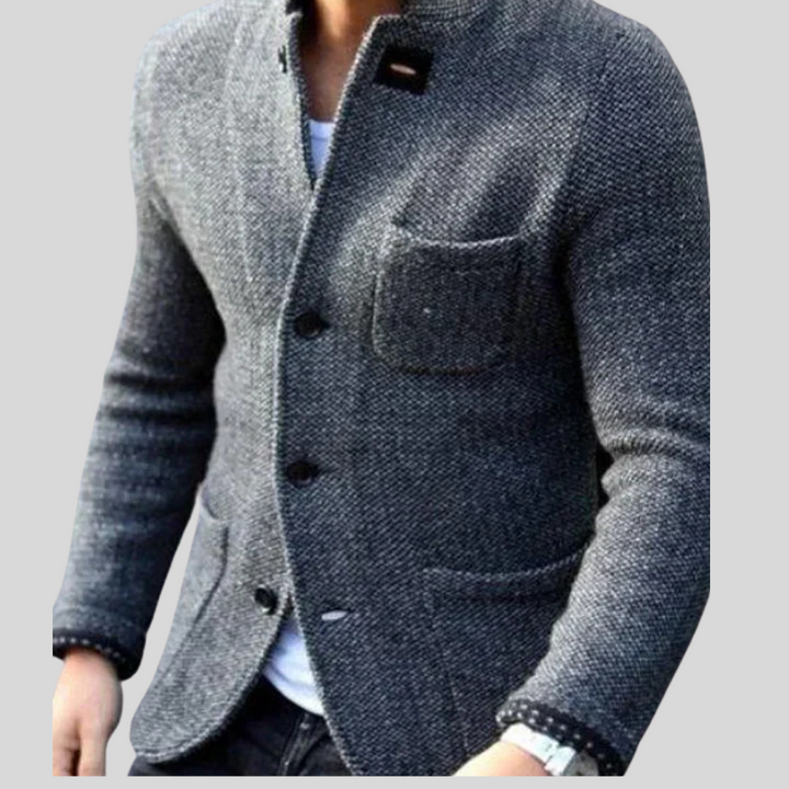 Blazer en Duvet pour Homme – Style Moderne avec Chaleur par Temps Froid