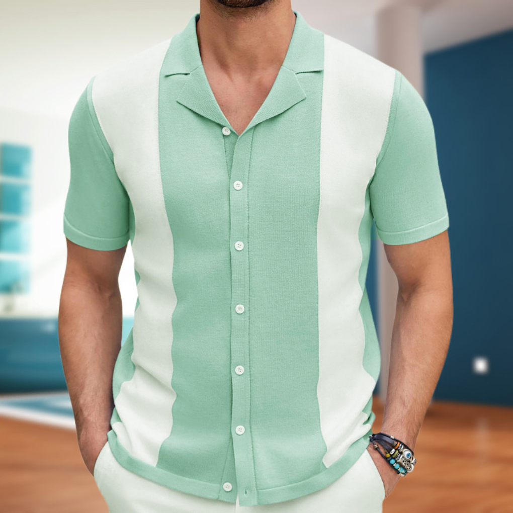 Chemise Casual en Coton pour Hommes Élégante