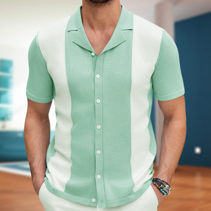 Chemise Casual en Coton pour Hommes Élégante
