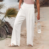 Pantalons en lin confortables pour femmes