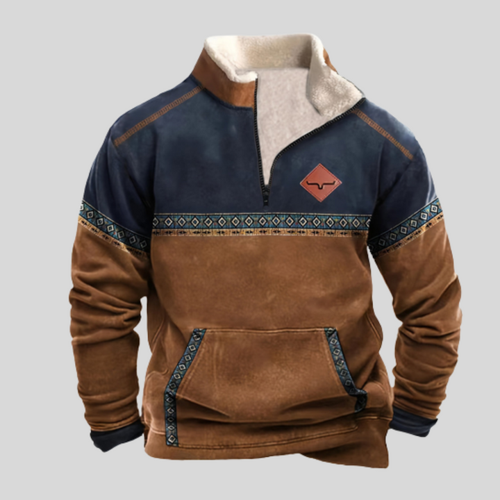 Pull à manches longues pour hommes – Couches d'hiver Friedav