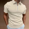 Polo avec Col Zip Modernité Sophistiquée Rencontre Confort Quotidien