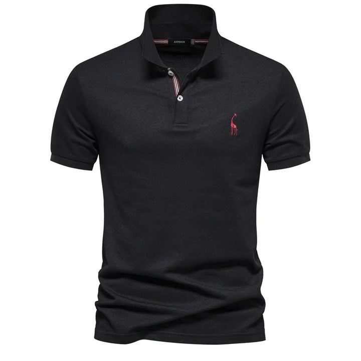 Polo Classique Ralph pour Homme avec Broderie Style Intemporel avec Détails Raffinés