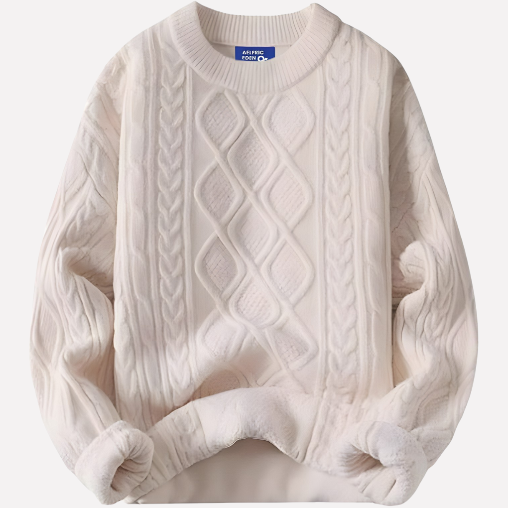 Pull-over col crew vintage femmes 90s