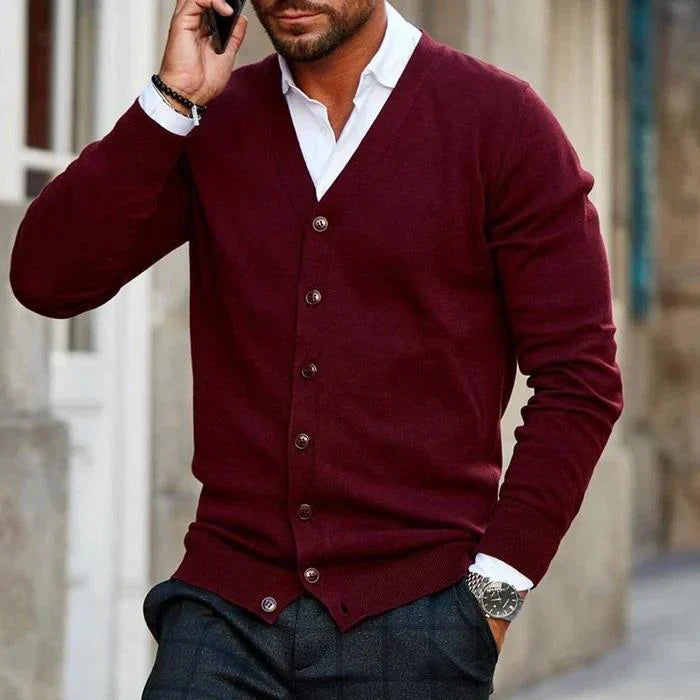 Pull Cardigan Tricot pour Hommes