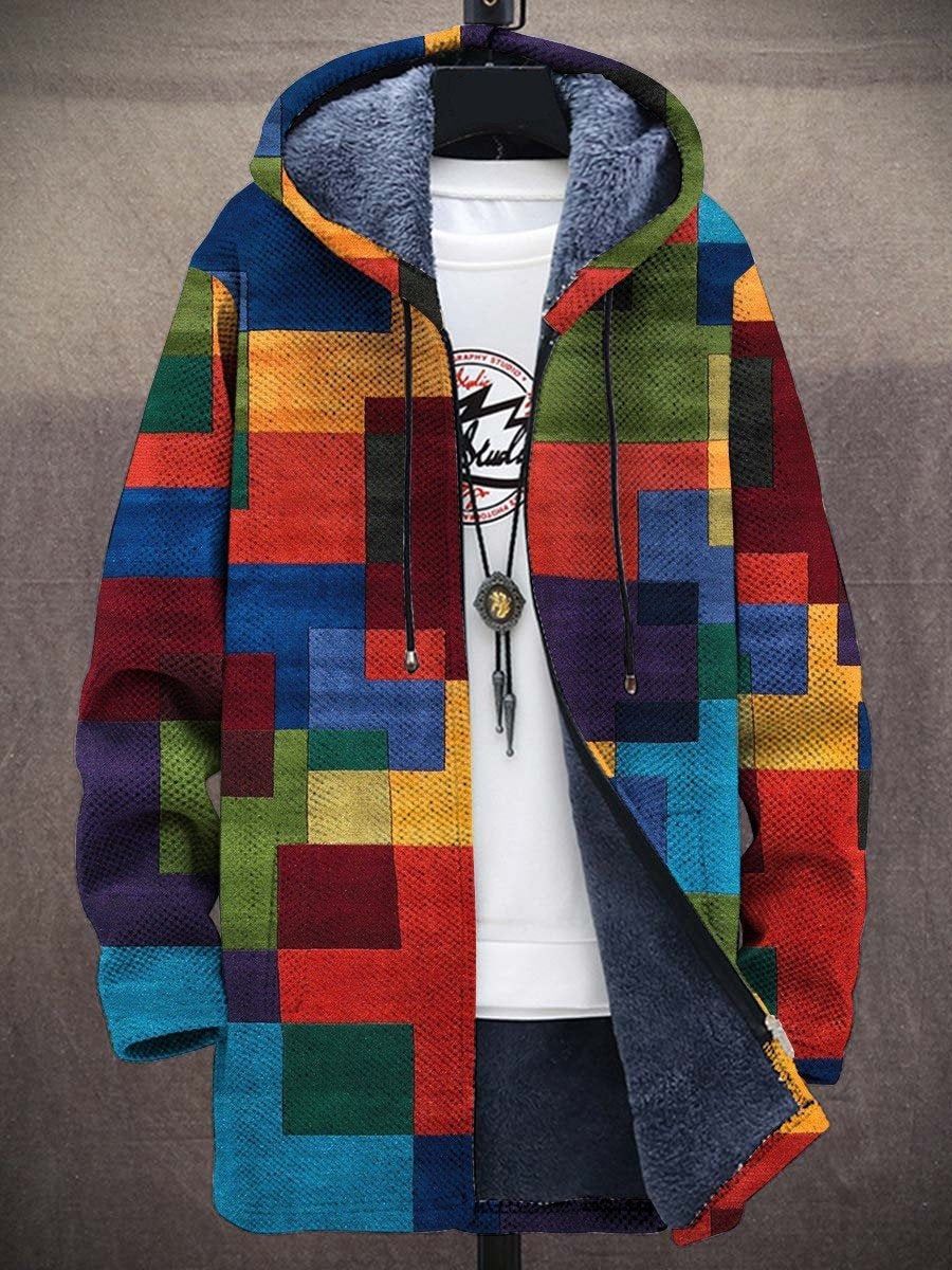 Milan – Gilet rétro coloré pour hommes