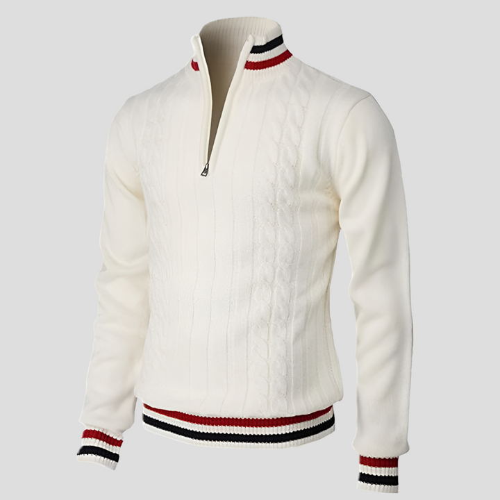 Pull Zippé Chic pour Hommes