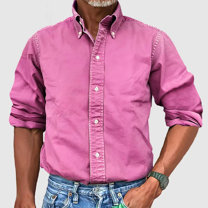Chemise Classique pour Homme à Manches Longues