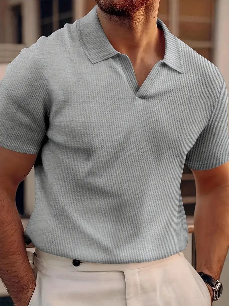 Chemise Polo Casual pour Hommes sans Boutons