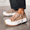 Daisy | Baskets Plateforme Casual à Lacets pour Femmes