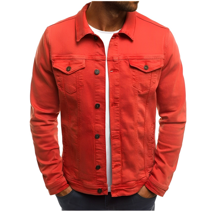 Veste en denim d'été Ralph pour homme – Style léger pour les jours chauds