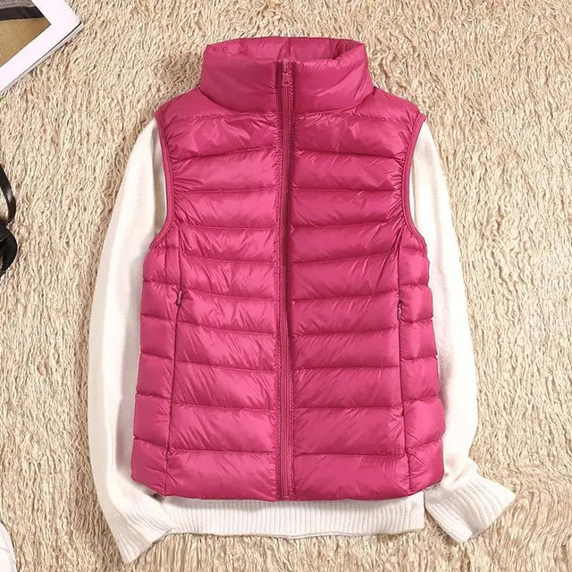 Gilet Doudoune Ultra Léger Femme Chauffant & Léger