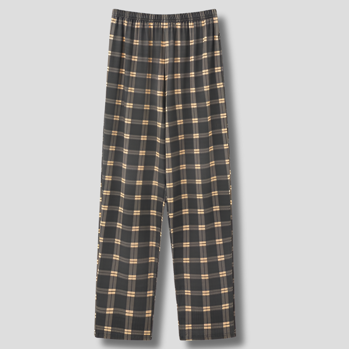 Pantalons de pyjama en flanelle pour hommes - 3 pièces
