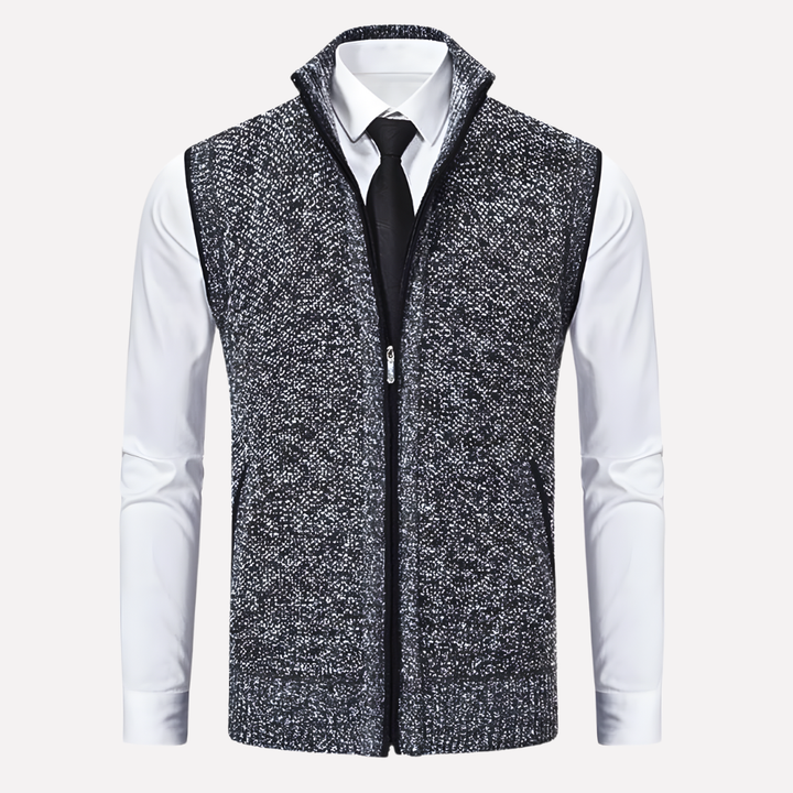 Gilet homme avec fermeture éclair