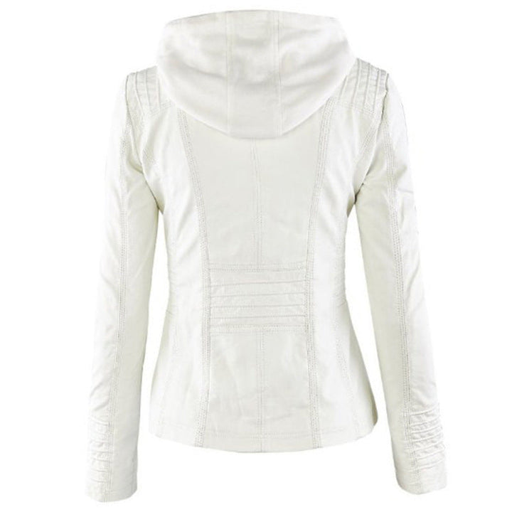 Veste en cuir d'été pour femmes élégance légère pour jours chauds