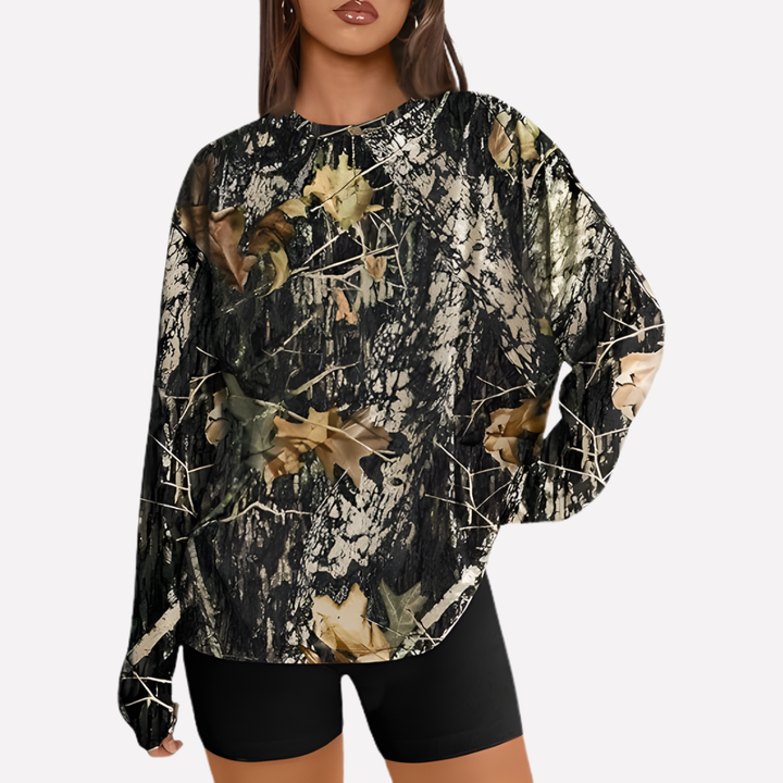 Chemise Longue Manches Amples Femme