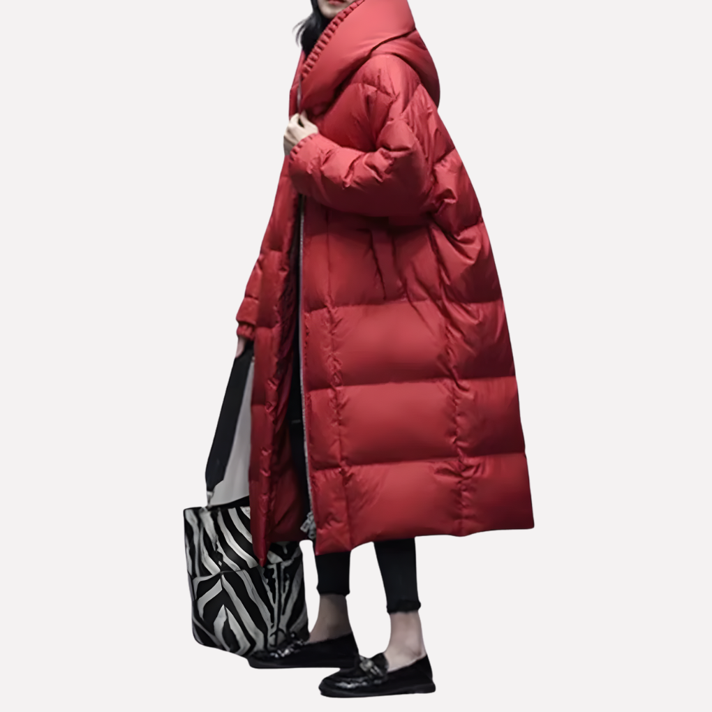 Manteau Long Quilté pour Femmes