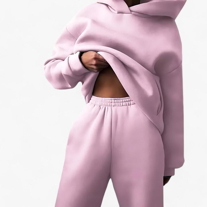 Valeria | Ensemble de Sweat à Capuche d'Hiver - Chaleur Confortable pour les Journées Froides