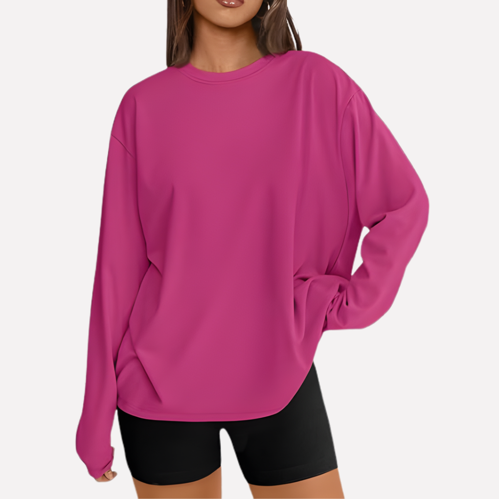 Chemise Longue Manches Amples Femme